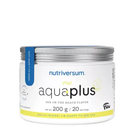 Nutriversum Aqua Plus - FLOW (200 g, Sex On The Beach) - Nutriversum