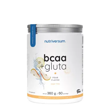 Nutriversum BCAA + GLUTA (360 g, Pear) - Nutriversum