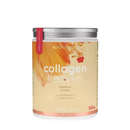 Nutriversum Collagen Heaven (300 g, Hibiscus Peach) - Nutriversum