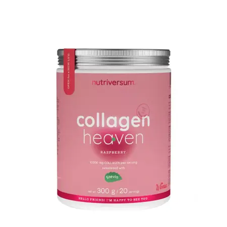Nutriversum Collagen Heaven (300 g, Raspberry with stevia) - Nutriversum