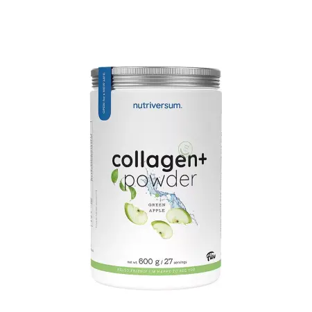 Nutriversum Collagen+ Powder (600 g, Green Apple) - Nutriversum