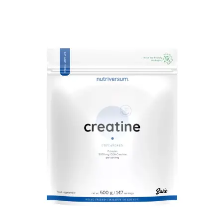 Nutriversum Creatine - BASIC (500 g, Unflavored) - Nutriversum