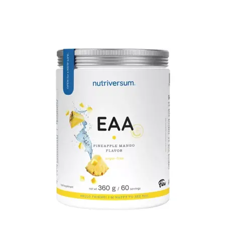 Nutriversum EAA Sugar Free (360 g, Mango Pineapple) - Nutriversum