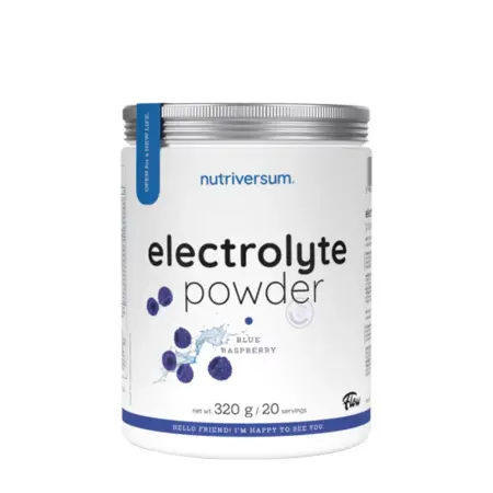 Nutriversum Electrolyte Powder (320 g, Blue Raspberry) - Nutriversum