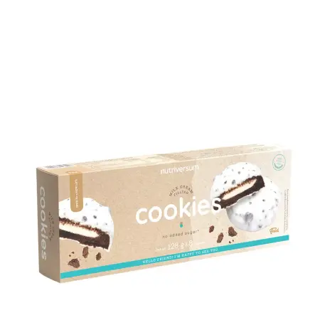 Nutriversum Food Cookies (128 g, Creamy) - Nutriversum