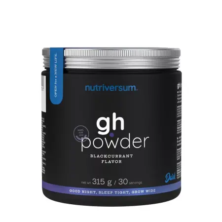 Nutriversum GH Powder (315 g, Blackcurrant) - Nutriversum