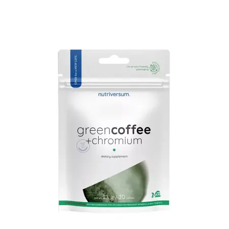 Nutriversum Green Coffee Bean + Chrome (30 Tablets) - Nutriversum