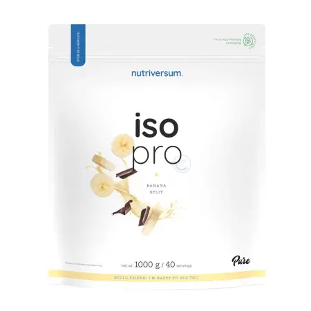 Nutriversum Iso Pro (1000 g, Banana Split) - Nutriversum