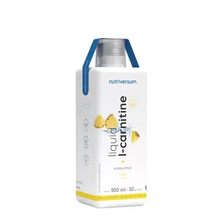 Nutriversum L-Carnitine 2500 mg - FLOW (500 ml, Pineapple) - Nutriversum