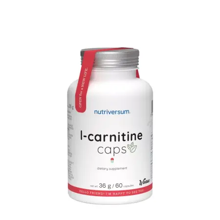 Nutriversum L-Carnitine caps (60 Capsules) - Nutriversum