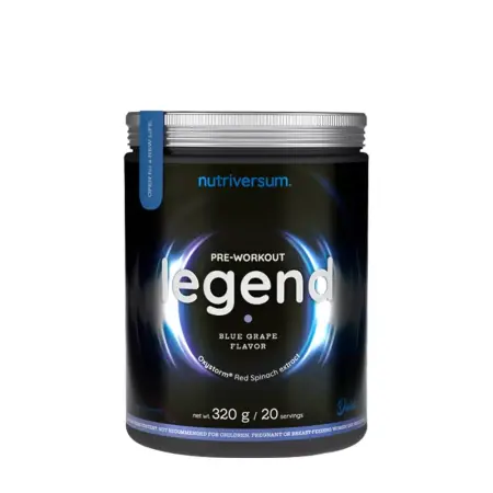 Nutriversum Legend Preworkout (320 g, Blue Grape) - Nutriversum