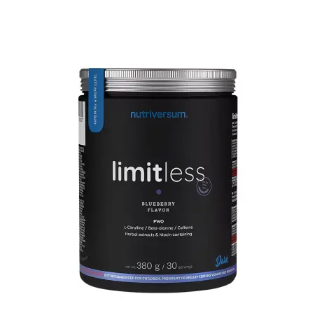 Nutriversum Limitless PWO (380 g, Blueberry) - Nutriversum