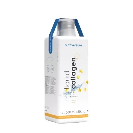 Nutriversum Liquid Collagen 10.000 Mg Sugar Free (500 ml, Mango) - Nutriversum