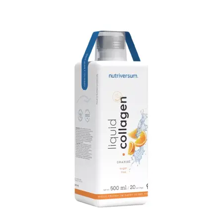 Nutriversum Liquid Collagen 10.000 Mg Sugar Free (500 ml, Orange) - Nutriversum