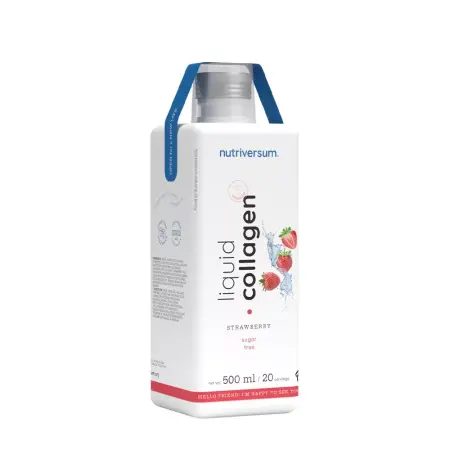 Nutriversum Liquid Collagen 10.000 Mg Sugar Free (500 ml, Strawberry) - Nutriversum