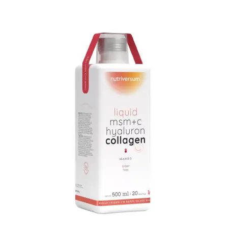 Nutriversum Liquid MSM+C Hyaluron Collagen - WOMEN (500 ml, Mango) - Nutriversum
