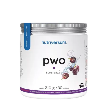 Nutriversum PWO (210 g, Blue Grape) - Nutriversum