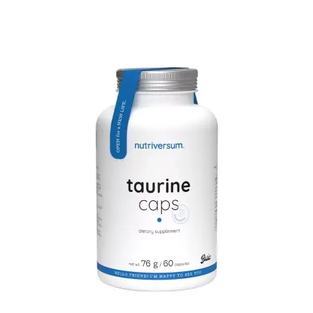 Nutriversum Taurine Caps - BASIC (60 Capsules, Unflavored) - Nutriversum