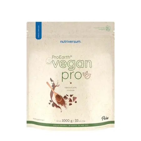 Nutriversum Vegan Pro ProEarth® Protein Powder (1000 g, Chocolate) - Nutriversum