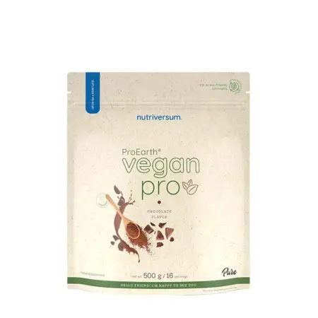 Nutriversum Vegan Pro ProEarth® Protein Powder (500 g, Chocolate) - Nutriversum