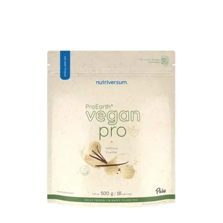 Nutriversum Vegan Pro ProEarth® Protein Powder (500 g, Vanilla) - Nutriversum