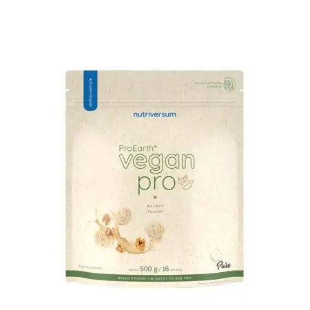 Nutriversum Vegan Pro ProEarth® Protein Powder (500 g, Walnut) - Nutriversum