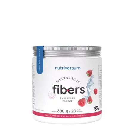 Nutriversum Weight Loss Fibers (300 g, Raspberry) - Nutriversum