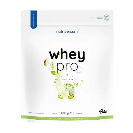 Nutriversum Whey PRO - PURE (1000 g, Pistachio) - Nutriversum