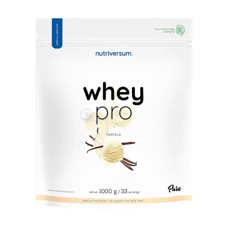 Nutriversum Whey PRO - PURE (1000 g, Vanilla) - Nutriversum