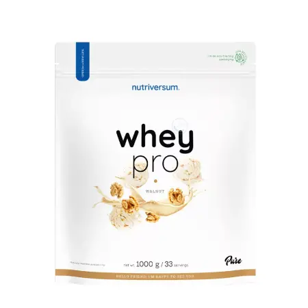 Nutriversum Whey PRO - PURE (1000 g, Walnut) - Nutriversum