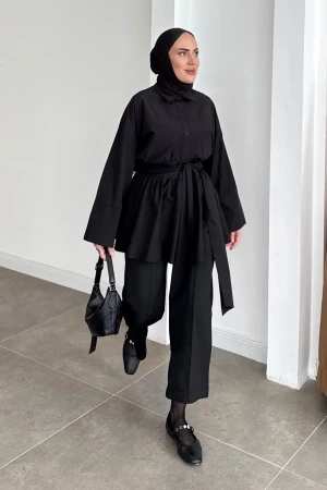 قميص الأميرة فراح الأسود - Nuuwears