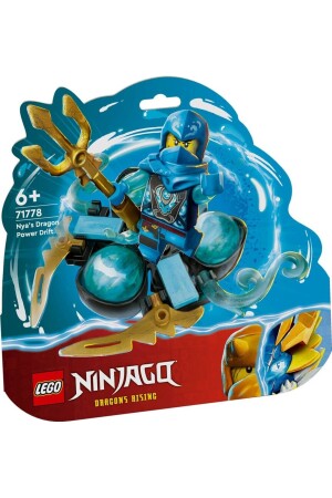 Nya's Dragon Power Spinjitzu Drift 71778 Toy Building Set (57 PIECES) - LEGO