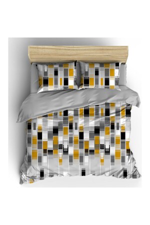 Oblong Single Duvet Cover Set Double Color TYC00847897992 - NANOSOFT