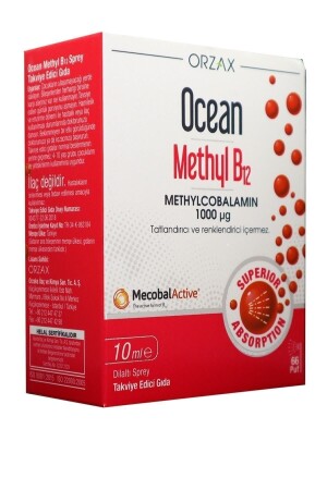 Ocean Methyl B12 1000 mg 10 ml Sublingualspray / 66 Dosen - Ocean