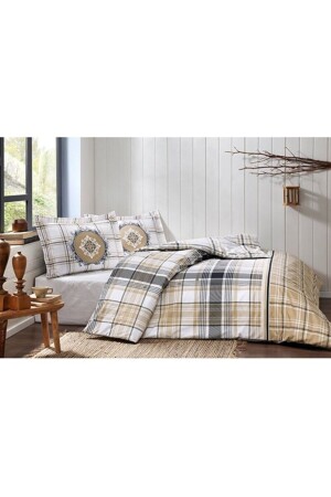 Ocre Single Duvet Cover Set 01405 - Özdilek