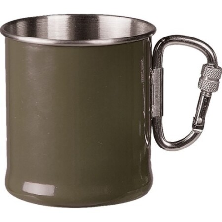 OD 250ML PASLANMAZ ÇELİK KARABİNA BARDAK - MIL-TEC