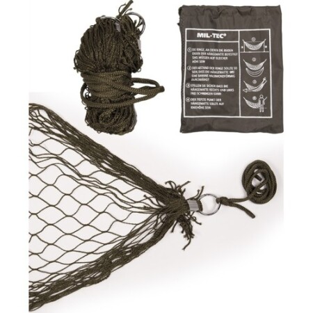 OD MINI HAMMOCK WITH TRANSPORT BAG - MIL-TEC