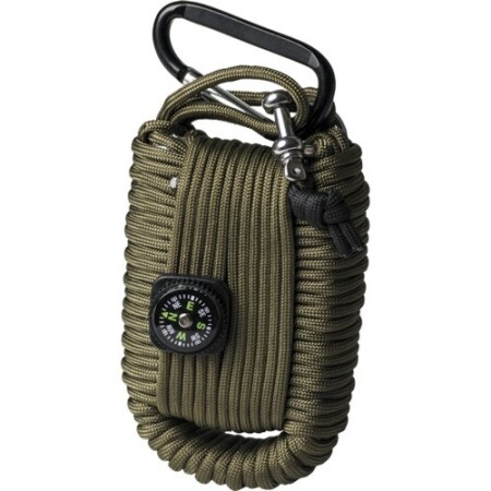 OD PARACORD SURVIVAL KIT LARGE - MIL-TEC
