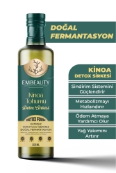 Ödem Atmaya Yardımcı Doğal Kinoa Tohumu Detox Sirkesi 250ml - Embeauty