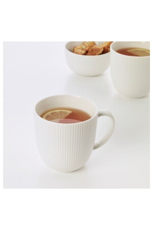 Ofantligt 9 cm weiße Tasse – 310 ml (6 Stück) TYC00619968998 - IKEA