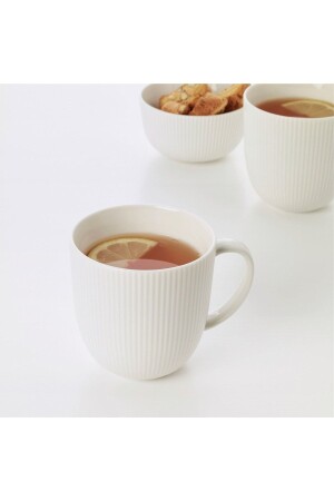 Ofantlıgt 9 Cm White Mug Cup Feldspar Porcelain - Ikea
