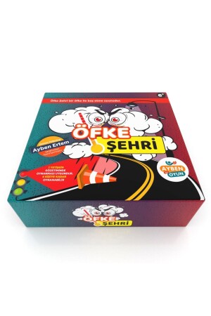 Öfke Şehri Kutu Oyunu - Ayben Yayınları