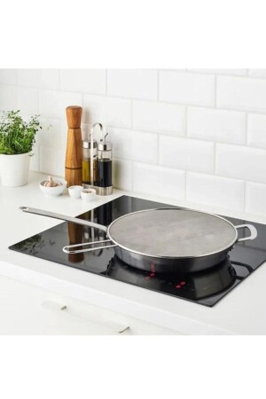 Oil Splash-proof Lid Frying Wire Strainer 29cm - Hilamingo Home