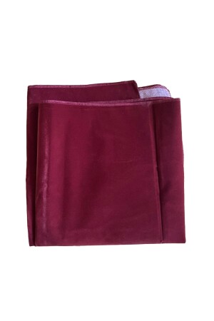 Okey Game Tablecloth Thin Velvet Claret Red - Sera