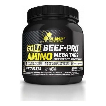 Olimp GOLD BEEF PRO Amino Mega Tabs 300 tab. - Olimp