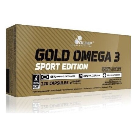 Olimp Gold Omega 3 Sport Edition 120 kapsül. - Olimp
