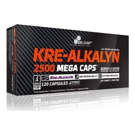 Olimp Kre-Alkalyn 2500 Mega Kapsül 120 kapsül. - Olimp