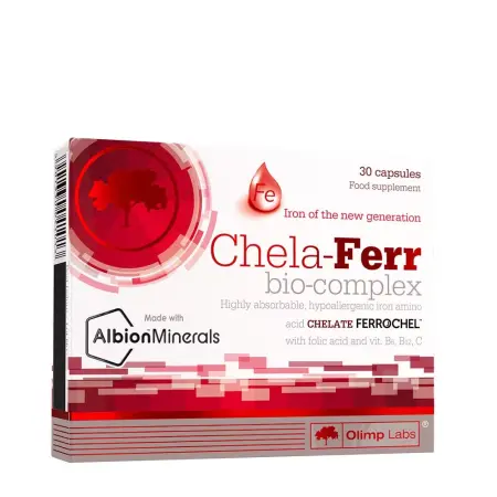 Olimp Labs Chela-ferr® Bio-complex (30 Capsules) - Olimp Labs
