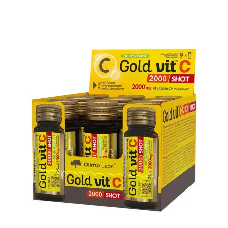 Olimp Labs Gold-Vit C 2000 shot (9 x 25 ml, Orange) - Olimp Labs