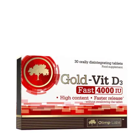 Olimp Labs Gold-Vit D3 FAST 4000 IU (30 Tablets) - Olimp Labs